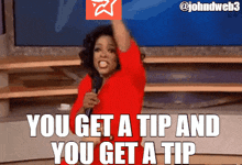 Stars Arena Tipping GIF - Stars Arena Tipping You Get A Tip GIFs