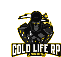 Goldlife Rp Gold Life Sticker - Goldlife Rp Gold Life Gta5 Stickers