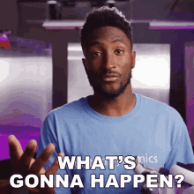 Whats Gonna Happen Marques Brownlee GIF - Whats Gonna Happen Marques Brownlee Whats Next GIFs