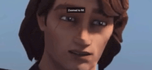 a close up of a person 's face with a caption that says zoomed to fill