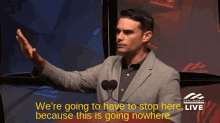 Ben Shapiro Stop Here GIF - Ben Shapiro Stop Here This Is Going Nowhere GIFs