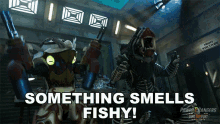 Something Smells Fishy Power Rangers Dino Fury GIF - Something Smells Fishy Power Rangers Dino Fury Something Is Fishy GIFs
