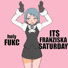 Franziska Von Karma Franziska Saturday GIF - Franziska Von Karma Franziska Saturday Franzy Saturday GIFs