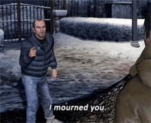 Gta V Trevor Philips GIF - Gta V Trevor Philips I Mourned You GIFs
