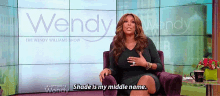 Shadyyy GIF - Wendy Williams Shade Is My Middle Name Shade GIFs