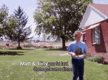 Matt And Tony Lards GIF - Matt And Tony Lards Come Get Some Dinner GIFs