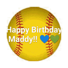 Maddy Softball GIF - Maddy Softball Happy Birthday GIFs