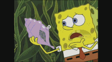 Ask The Magic Conch GIF - Magic Conch Spongebob Spongebob Squarepants GIFs
