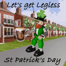 Lets Get Legless Lets Get Pissed GIF - Lets Get Legless Lets Get Pissed St Patricks Day GIFs