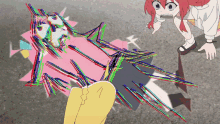 a drawing of a person laying on the ground with the number 7 on their leg