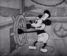 Mickey Mouse Steamboat Willie GIF - Mickey Mouse Steamboat Willie 1928 GIFs
