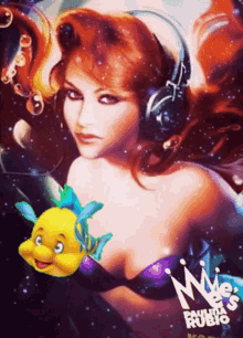 Paulina Rubio Little Mermaid GIF