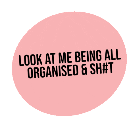 I Did That Look At Me Sticker - I Did That Look At Me Organized Stickers