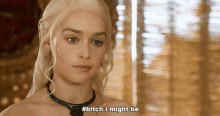 Game Of Thrones I Might Be GIF - Game Of Thrones I Might Be Emilia Clarke GIFs