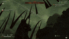 a screenshot of a video game shows a soldier standing in the middle of a field .