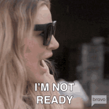 Im Not Ready Real Housewives Of Salt Lake City GIF - Im Not Ready Real Housewives Of Salt Lake City Not Prepared GIFs