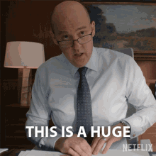 This Is A Huge Undertake Alan Reed GIF - This Is A Huge Undertake Alan Reed Anthony Edwards GIFs