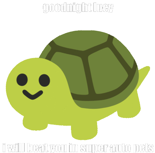 Goodnight Lucy Super Auto Pets Sticker - Goodnight Lucy Super Auto Pets Super Auto Pets Tort Stickers