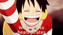 One Piece Anime GIF - One Piece Anime Welcome To Hearts Pirates GIFs