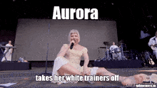 Aurora Aksnes White Trainers GIF - Aurora Aksnes White Trainers Hannibal GIFs