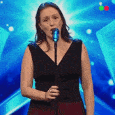 Cantante Alejandra Belinki GIF - Cantante Alejandra Belinki Got Talent Argentina GIFs