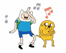 Adventure Time Finn A Nd Jake GIF - Adventure Time Finn A Nd Jake Dance GIFs