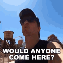 Would Anyone Come Here Danny Mullen GIF - Would Anyone Come Here Danny Mullen Will Anybody Visit Here GIFs