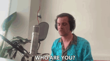 Who Are You Josef Salvat GIF - Who Are You Josef Salvat Call On Me GIFs