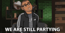 We Are Still Partying Titan Isiah GIF - We Are Still Partying Titan Isiah Smite GIFs
