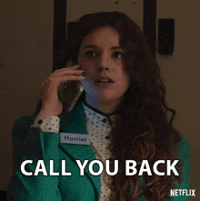 Call You Back Harriet Anders GIF