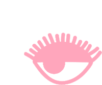 Pink Eye Paragon Sticker - Pink Eye Eye Paragon Stickers