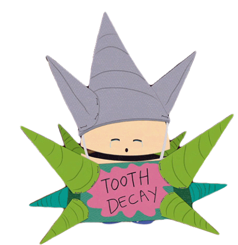Crying Tooth Decay Ike Sticker - Crying Tooth Decay Ike South Park Stickers