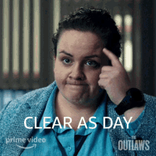 Clear As Day Diane Pemberley GIF - Clear As Day Diane Pemberley The Outlaws GIFs