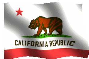 California Flag California Republic Sticker - California Flag California Republic Flag Stickers