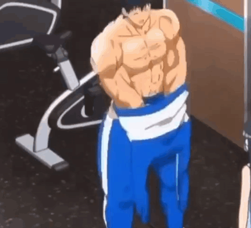 Cartoon Bodybuilder anime muscle HD phone wallpaper  Pxfuel