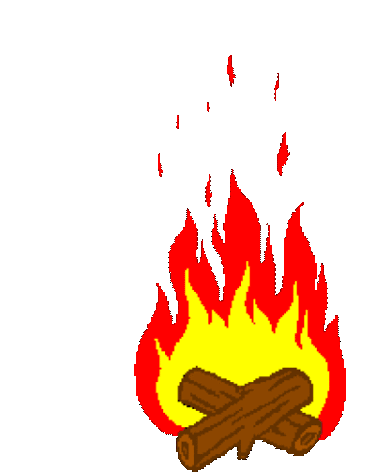 campfire cartoon gif