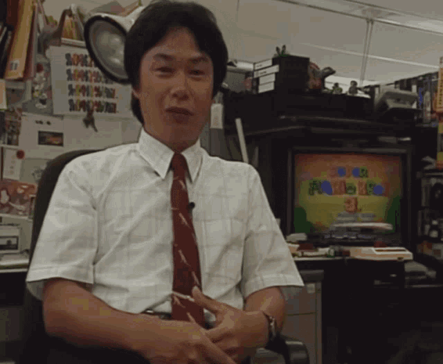 No Thank You Shigeru Miyamoto GIF - No Thank You Shigeru Miyamoto