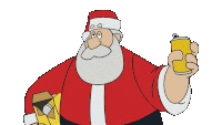 Belch Santa Claus Sticker - Belch Santa Claus Jon Pardi Stickers