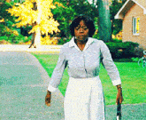 Walk Away Viola Davis GIF - Walk Away Viola Davis The Help GIFs