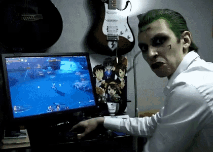 Joker Gaming Pc Cpu GIF