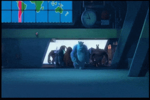 Monsters Inc Walk GIF - Monsters Inc Walk Epic - Discover & Share GIFs