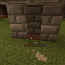 a screenshot of a video game with the name lukeytv written on the bottom of the screen .