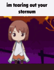 Im Tearing Out Your Sternum Anime GIF - Im Tearing Out Your Sternum Anime Dance GIFs