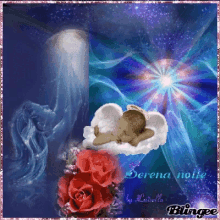 Buonanotte Angel GIF - Buonanotte Angel Sleeping GIFs