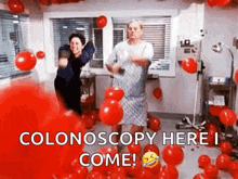Dance Red Balloons GIF - Dance Red Balloons Hospital GIFs