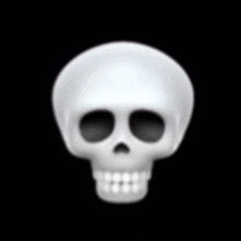 Skull Emoji Gasp GIF - Skull Emoji Skull Gasp GIFs