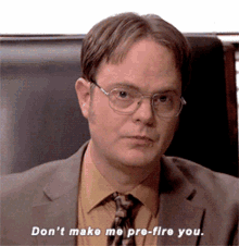 The Office Meme GIF - The Office Meme Dont Make Me Fire You GIFs