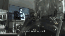 Cope And Seethe Metal Gear Rising GIF - Cope And Seethe Metal Gear Rising Sam GIFs