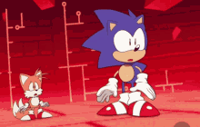 Sonic Ready Go For Fight GIF - Sonic Ready Go For Fight GIFs