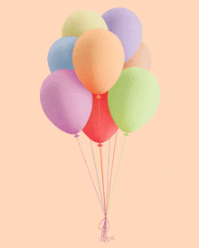 Balloons Happy Birthday GIF